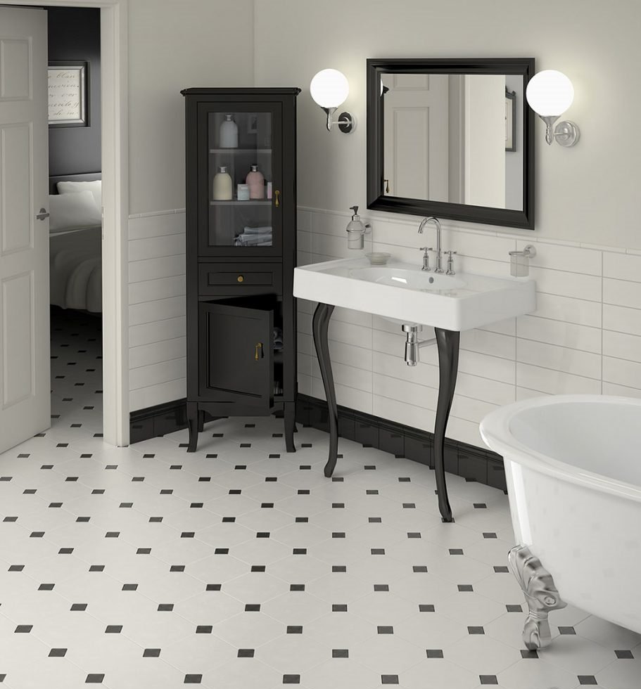 Плитка напольная Octagon Blanco Mate