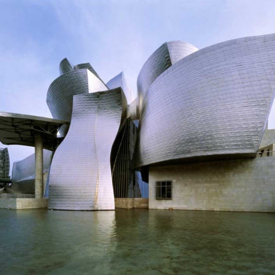 Музей Гуггенхайма Бильбао Испания Архитектор Фрэнк Гери