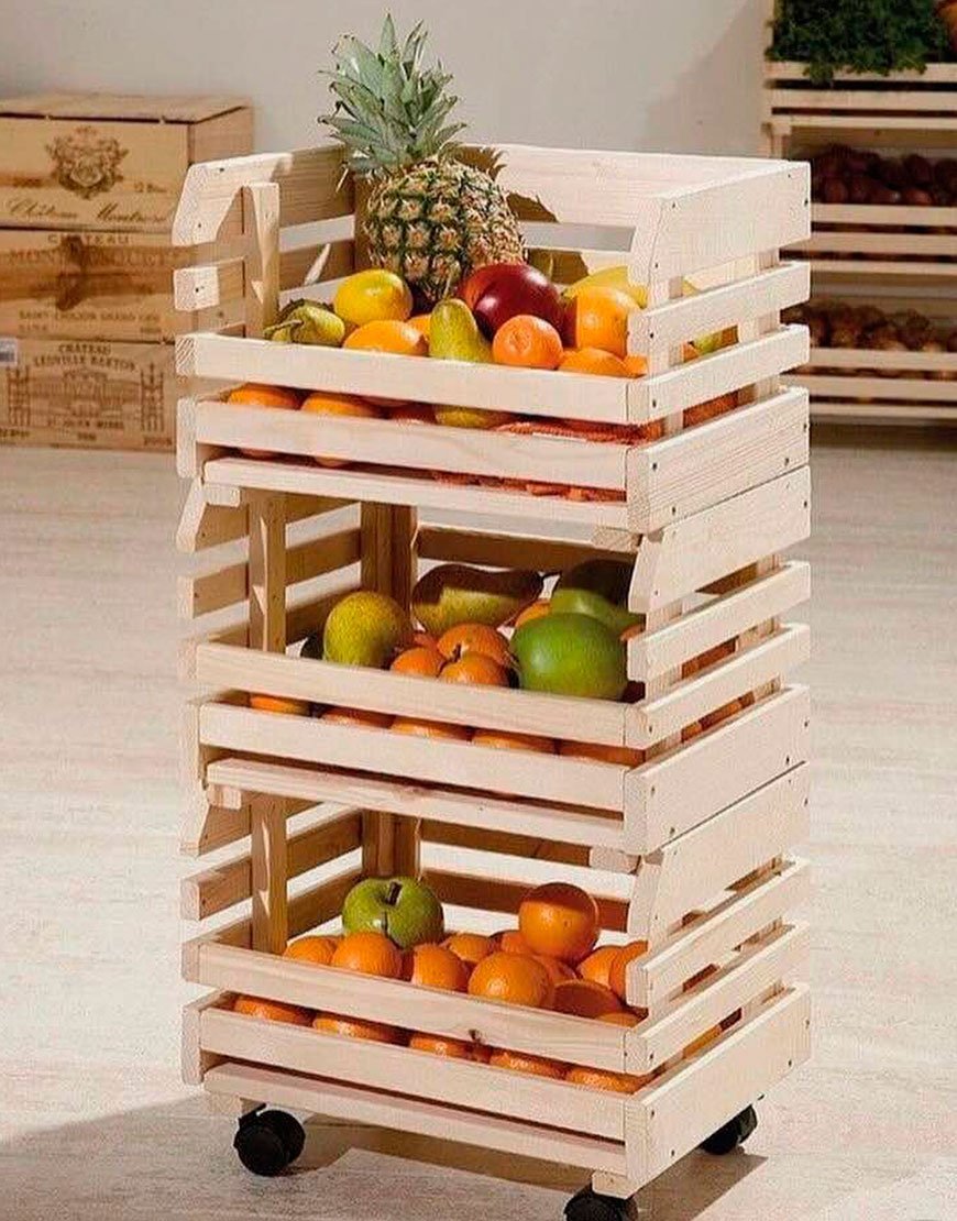 Овощи в ящике