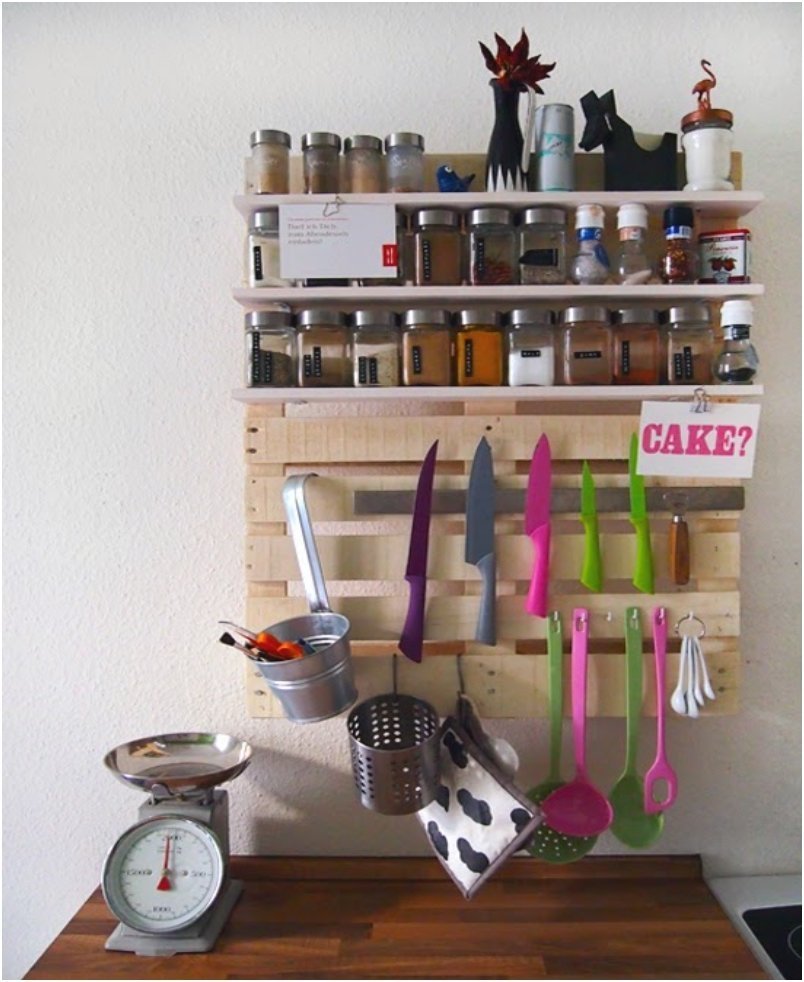 Полка для кухни органайзер на стену