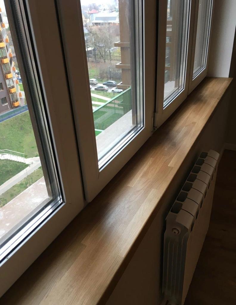 Окна Rehau золотой дуб