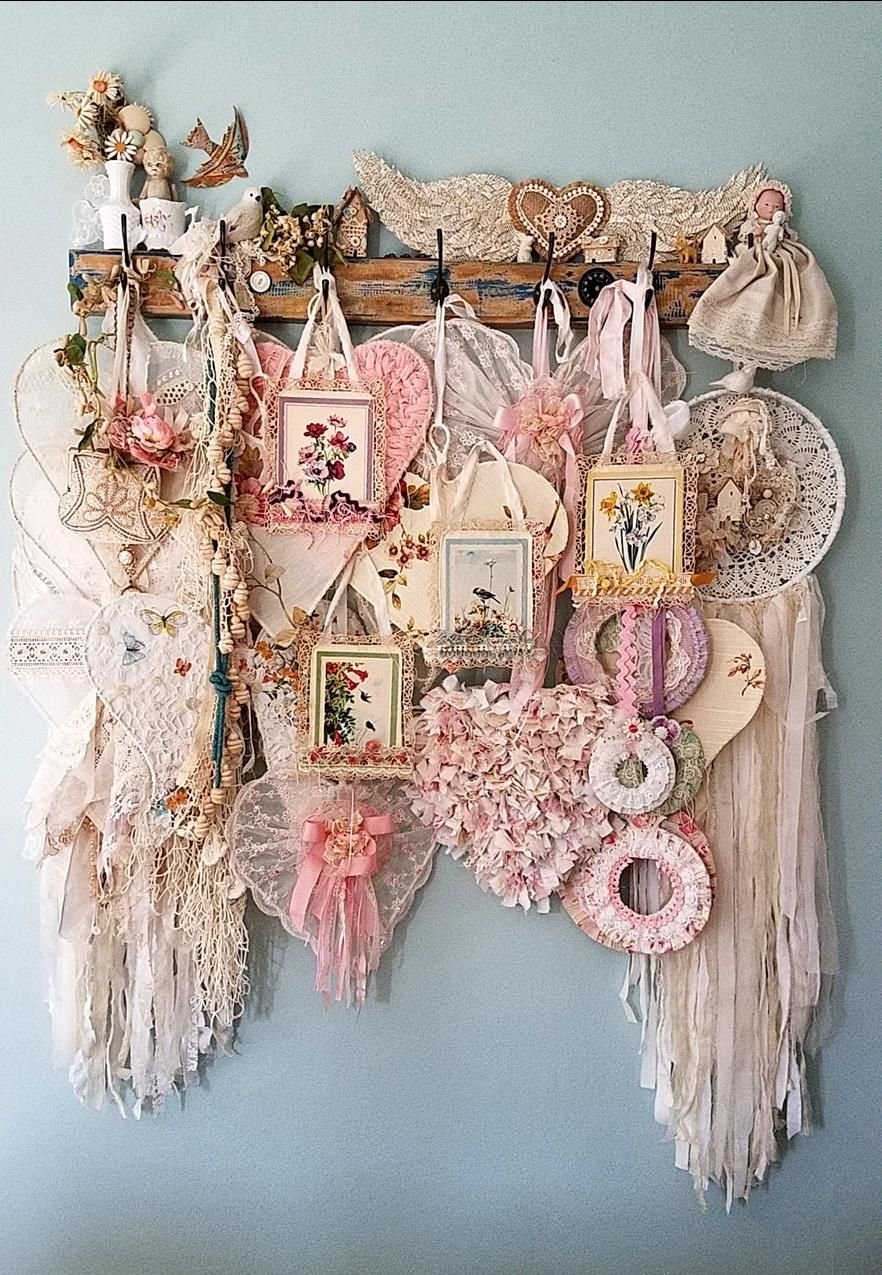 Панно в стиле шебби Шик