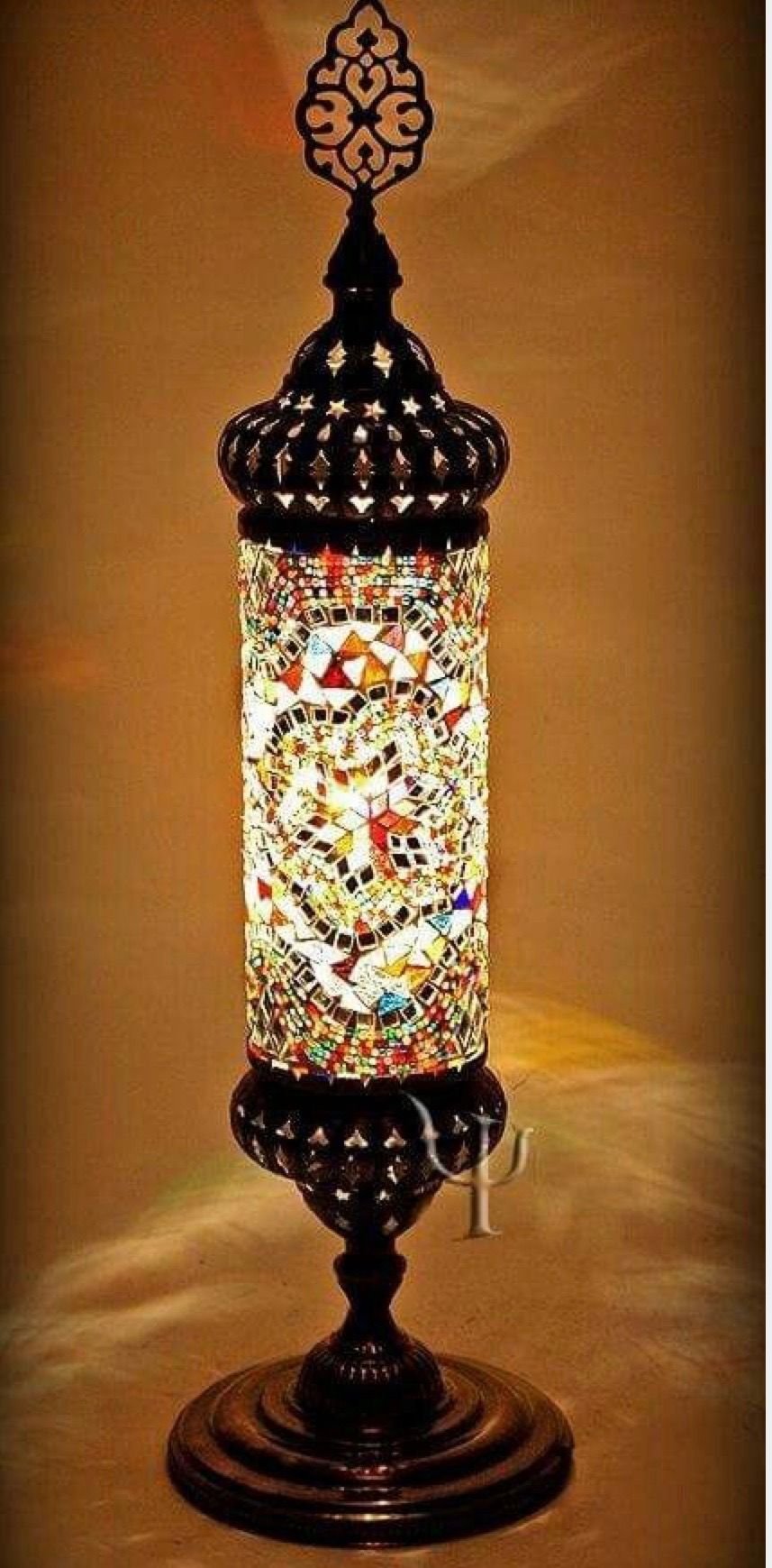 Марокканские старинная лампа