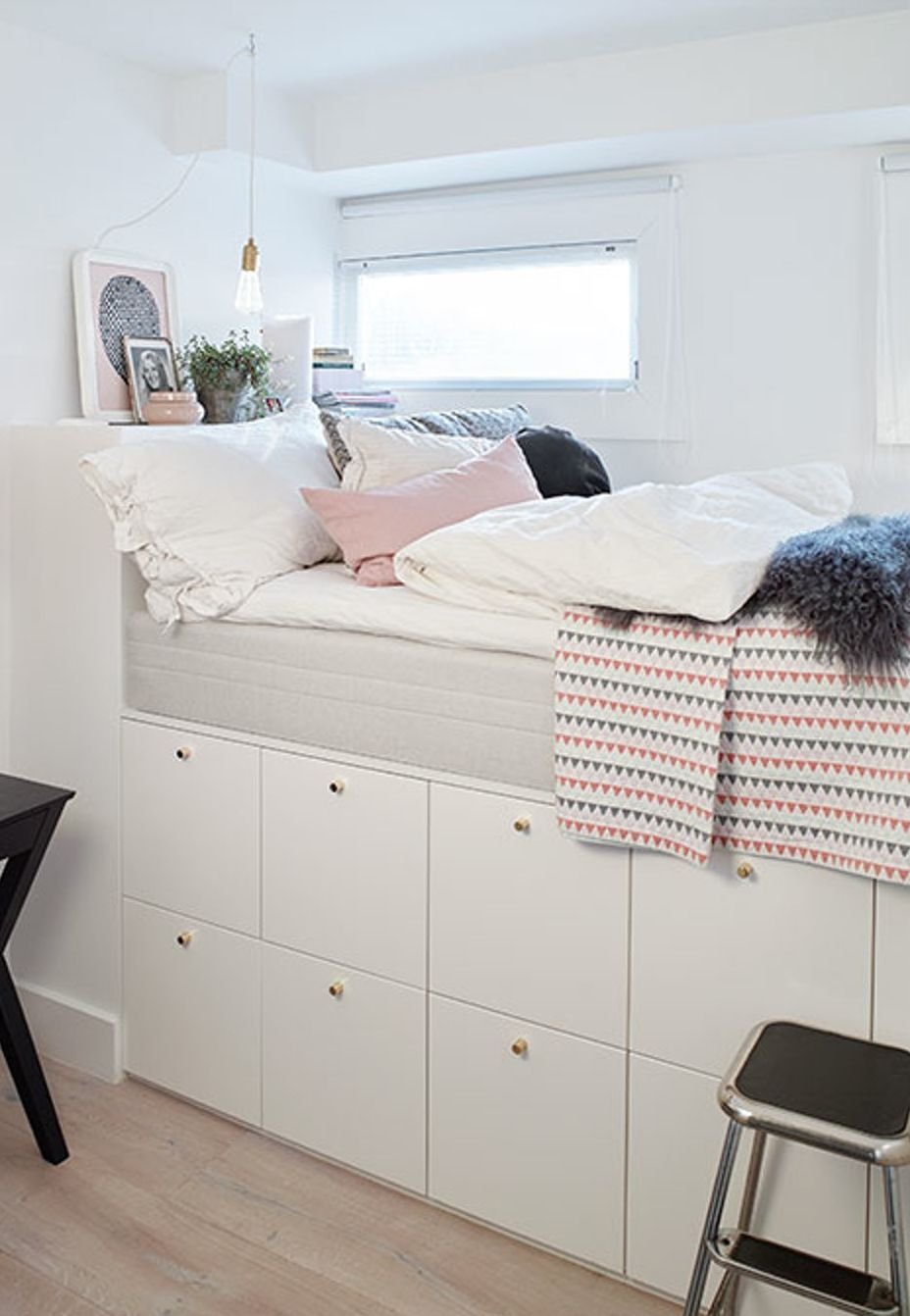 Детская высокая кровать ikea