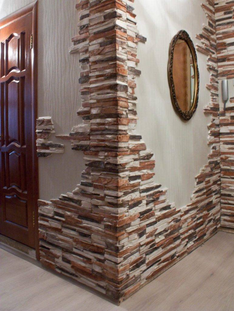 Отделочный камень в интерьере