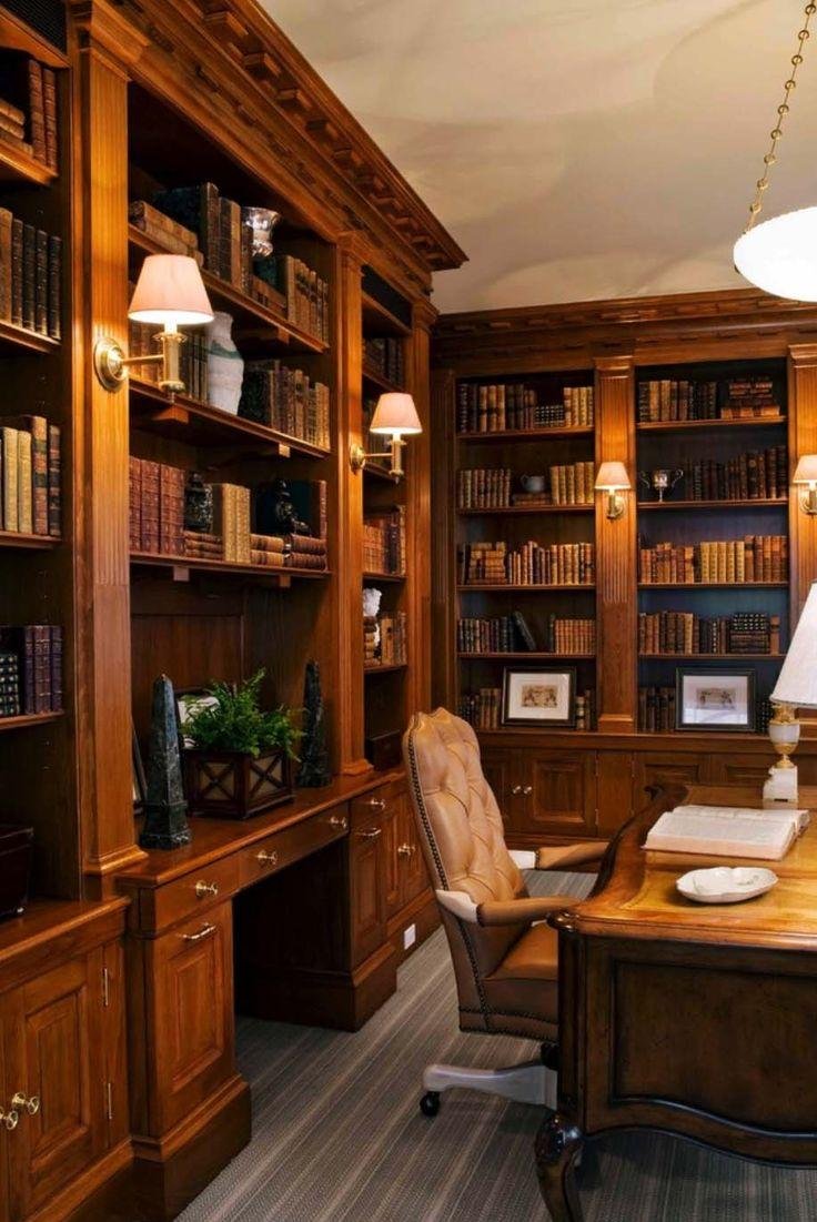 Книжный шкаф в кабинет