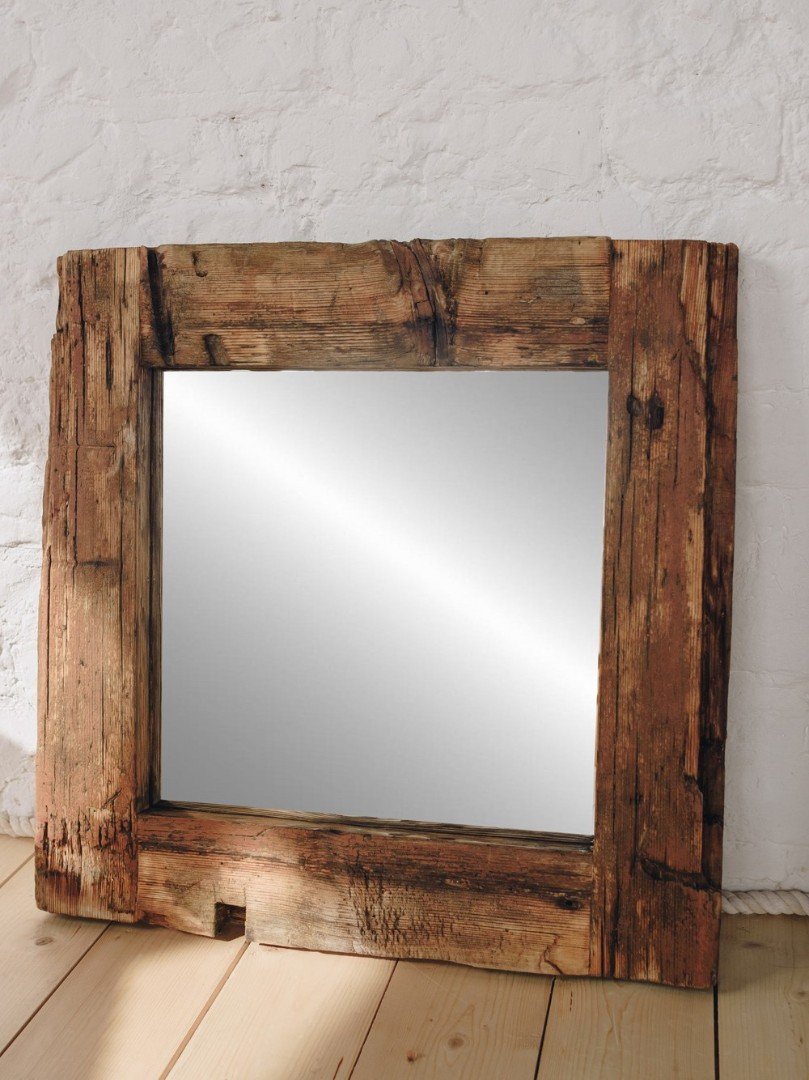 Рамка для зеркала в стиле лофт