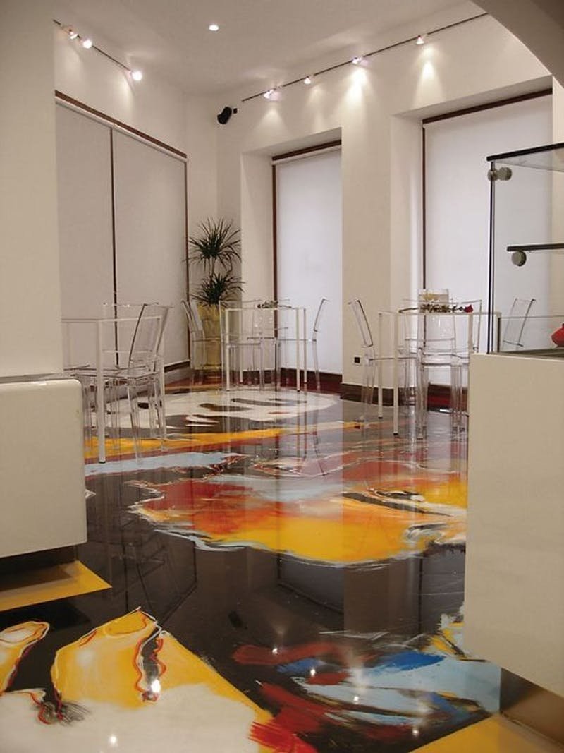 Эпоксидный наливной пол Epoxy Floor 3d