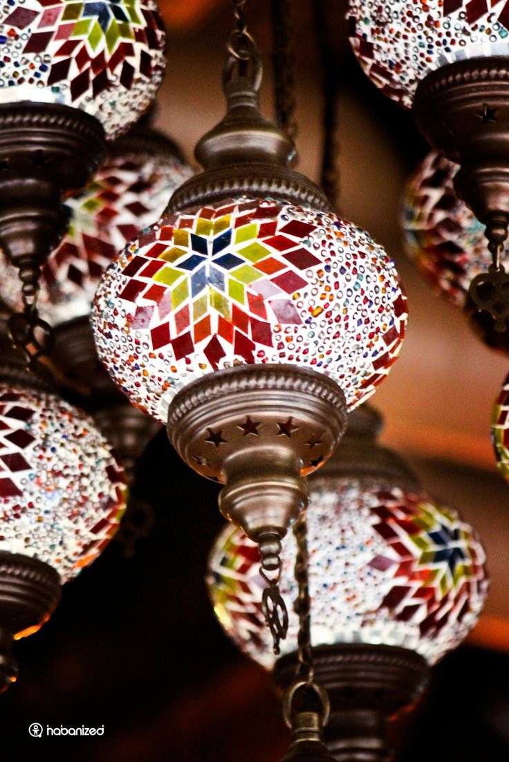 Турецкие лампы фонарики