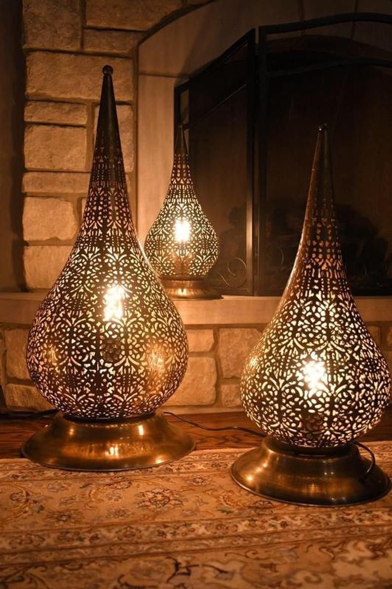 Освещение в марокканском стиле