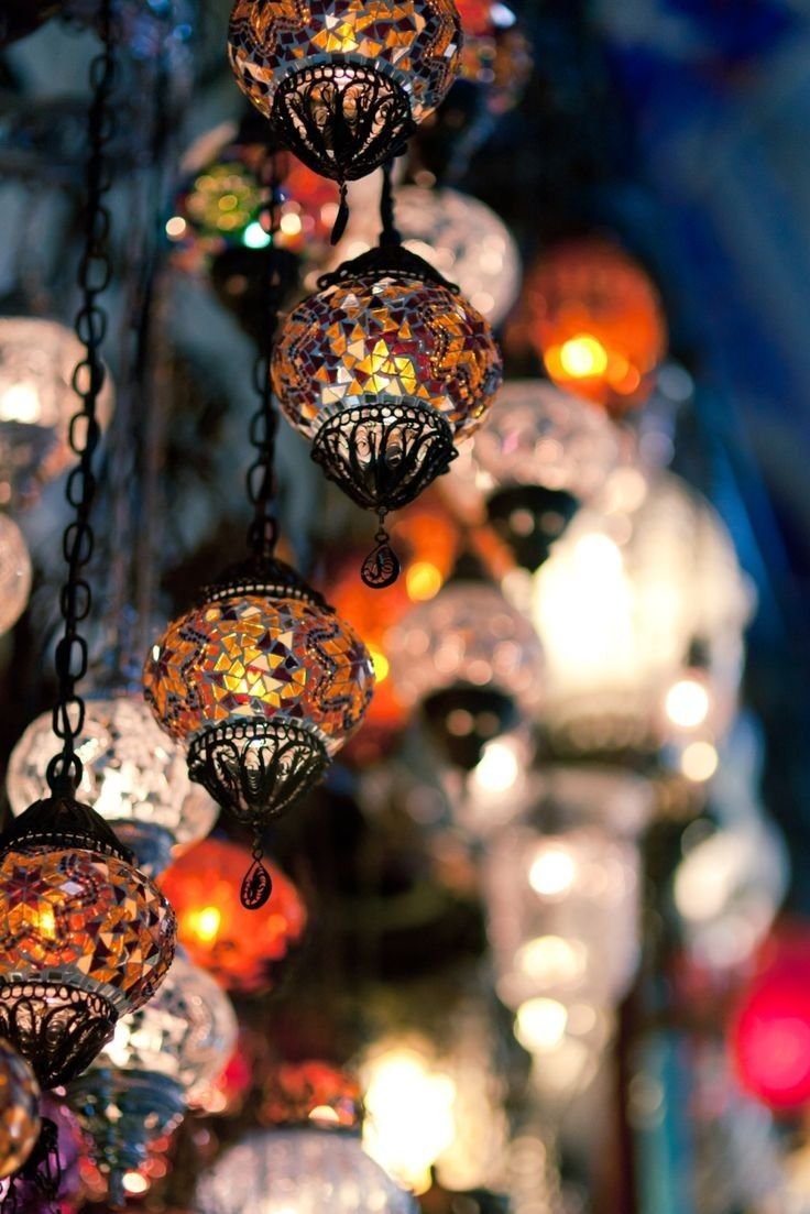 Гранд базар в Стамбуле фонари