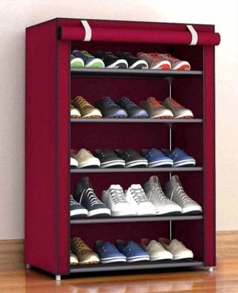 Тканевый стеллаж для обуви Shoe Cabinet 8238