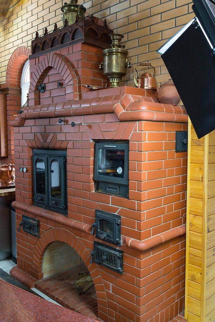 Печка из кирпича