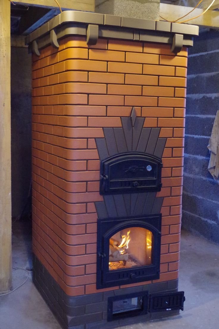 Печь кирпичная отопительная дровяная