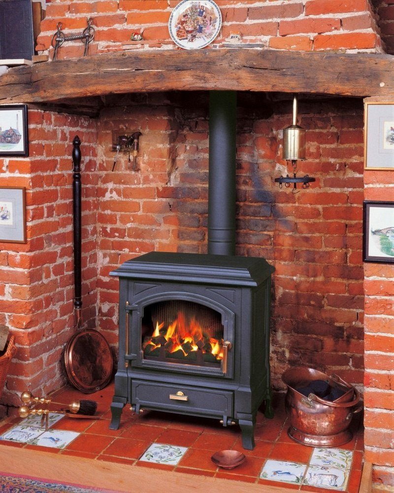 Печь - камин Gunter чугунная