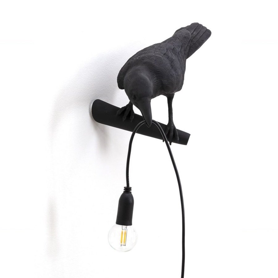 Бра Seletti Bird Lamp White looking