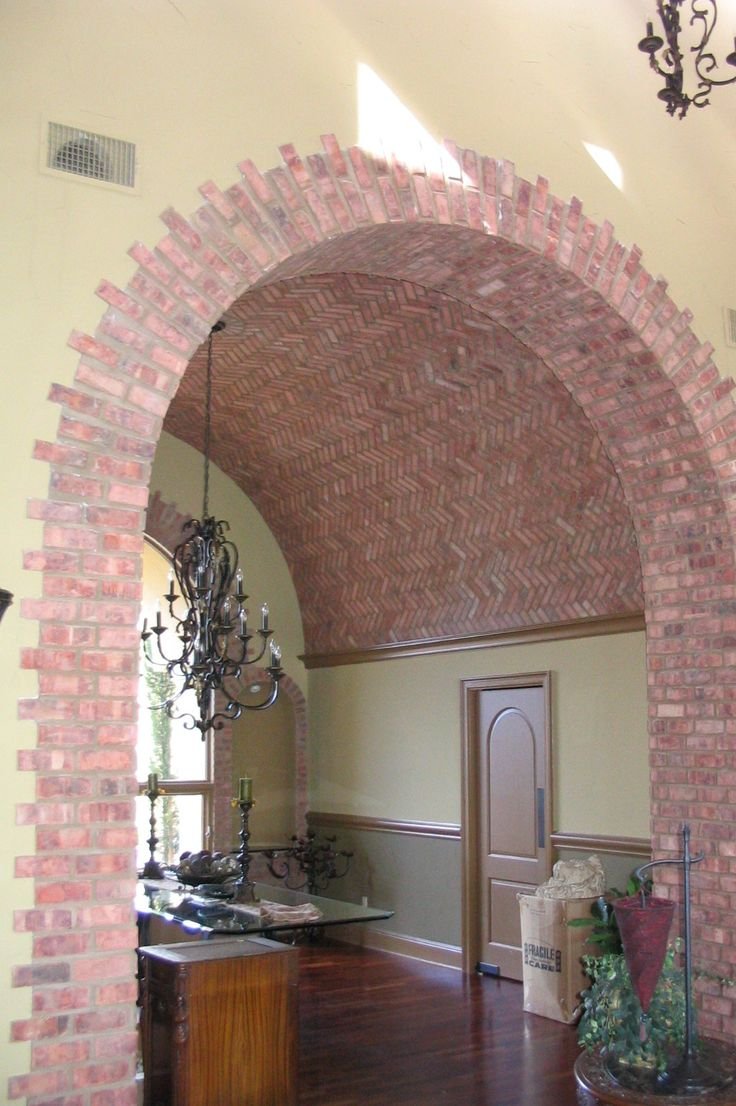 Отделка арки