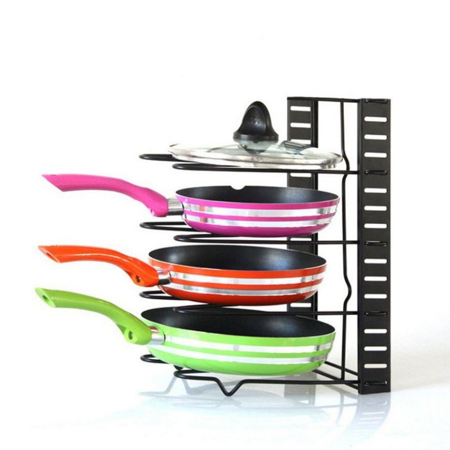 Стойка для сковородок prepare frying Pan Rack Color
