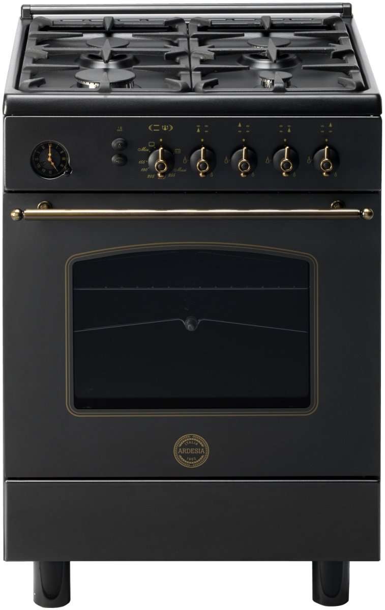 Комбинированная плита Ardesia d 667 RNS Black