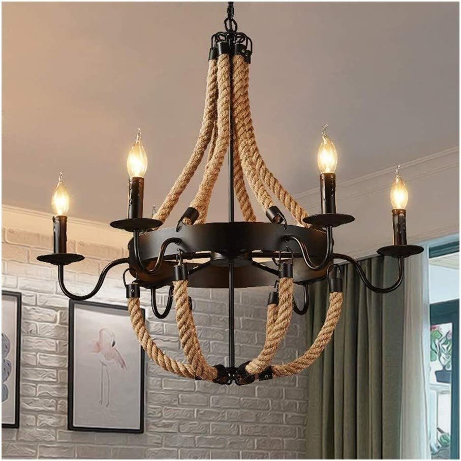 Люстра Loft Rope 12 Chandelier