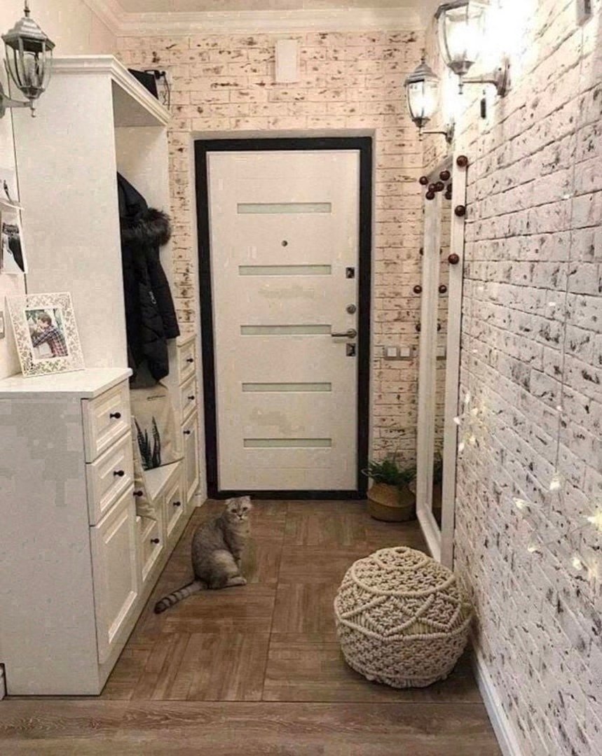 Уютные светлые прихожие