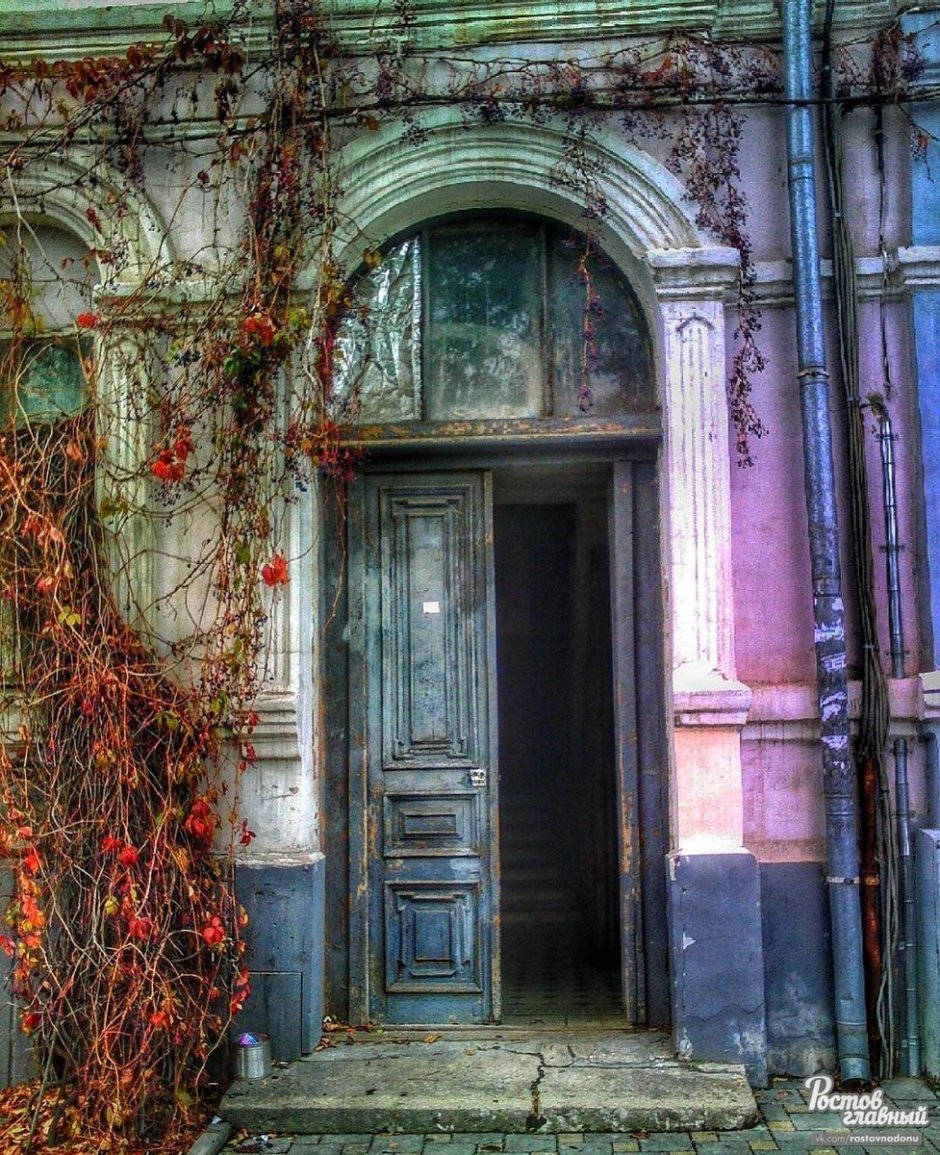 Двери старинного особняка