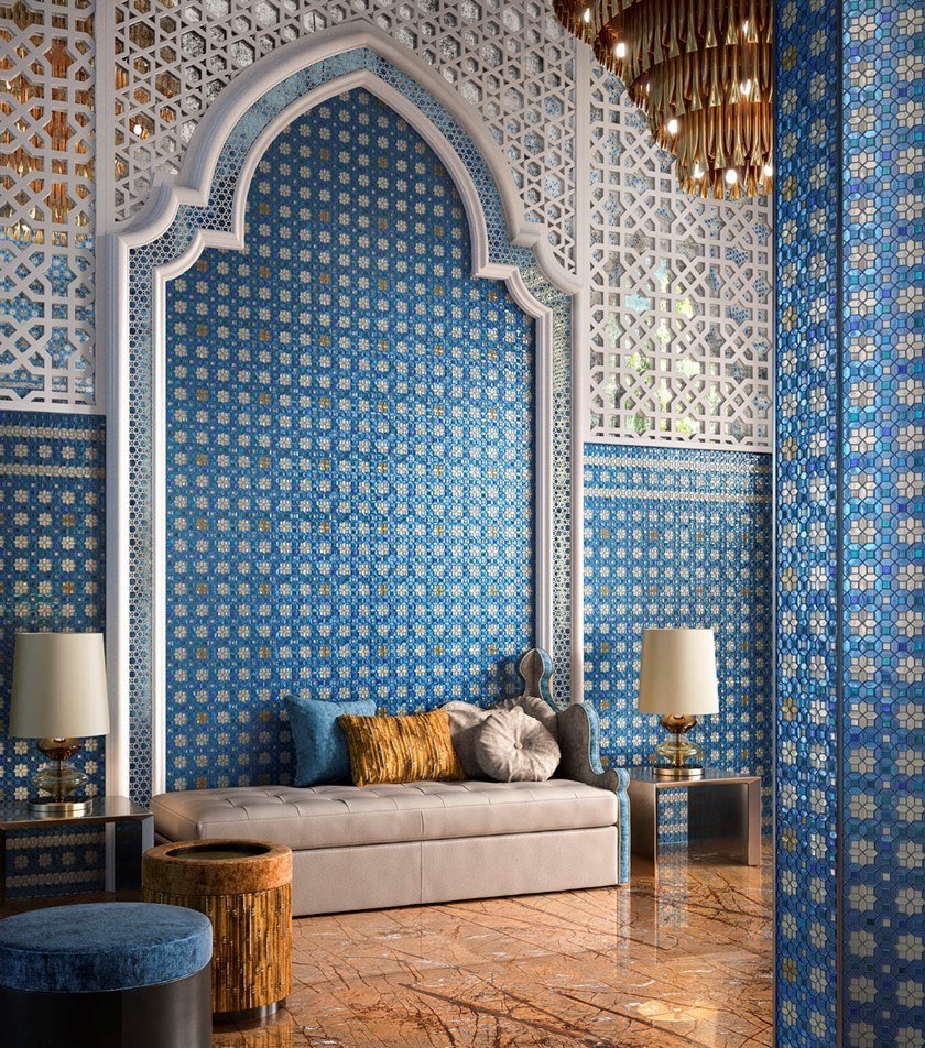 Стены в марокканском стиле