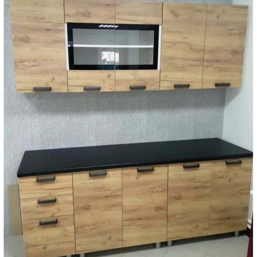 Кухня крафт 2м ЛДСП крафт БТС