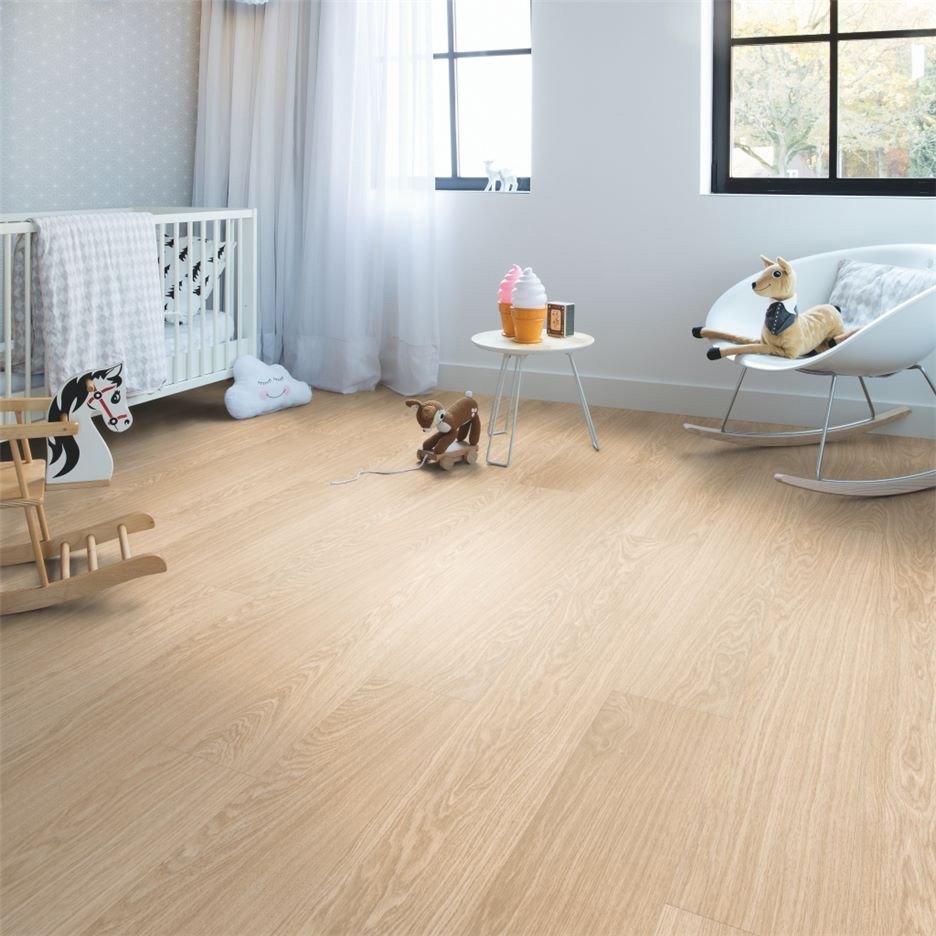 ПВХ-плитка quick Step Livyn Pulse click PUCL 40097 дуб чистый натуральный