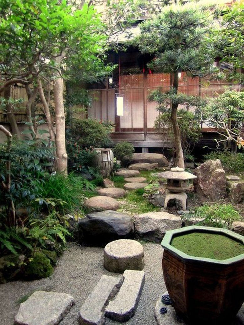 Сад цубо в Японии