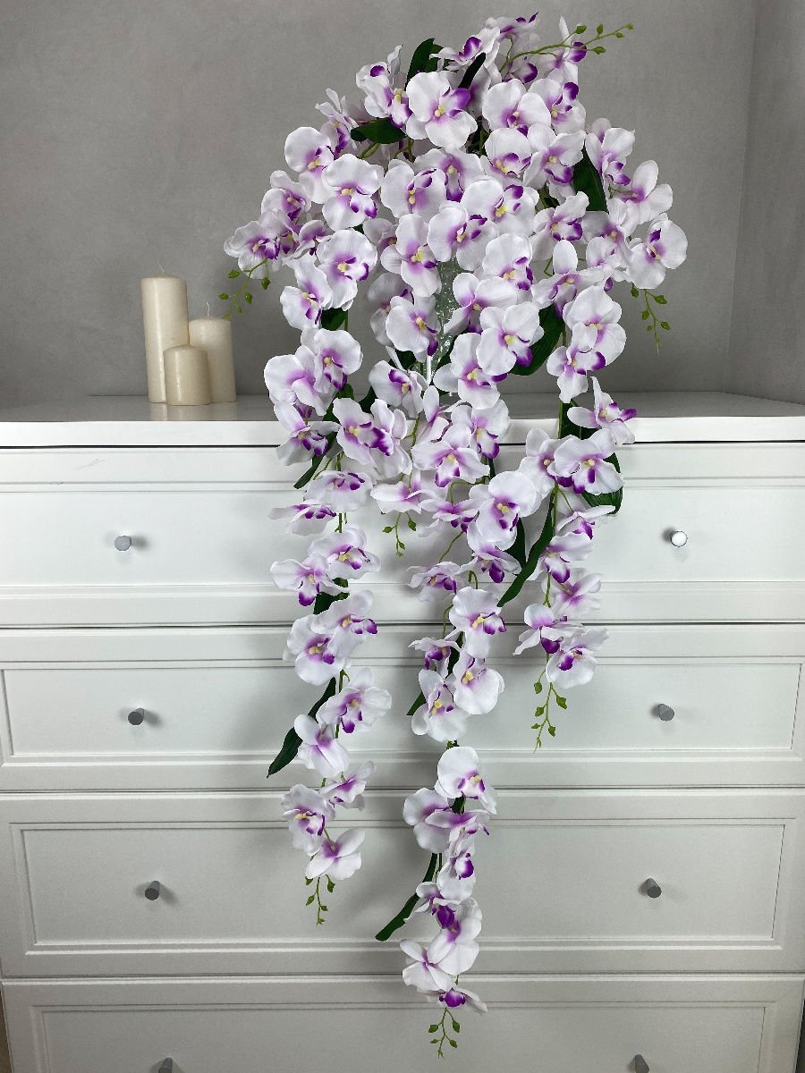 Свисающая Орхидея искусственная купить