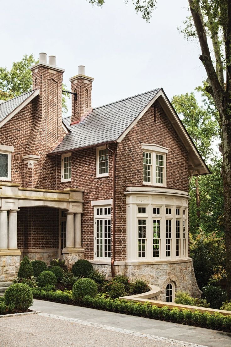 Стиль Тюдор (Tudor Revival Cottage)