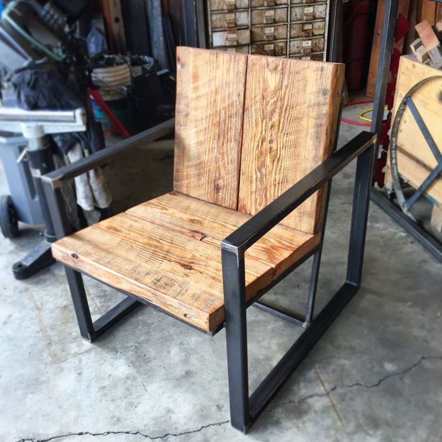 Кресло уличное в стиле лофт