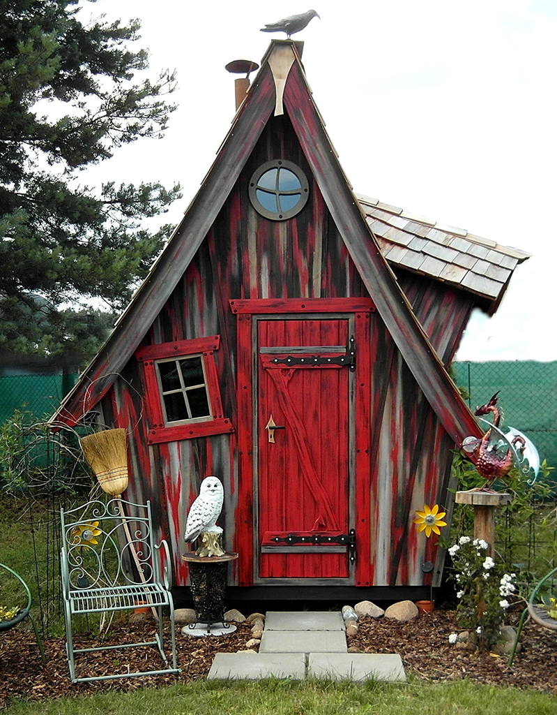 Прикольные дачные туалеты