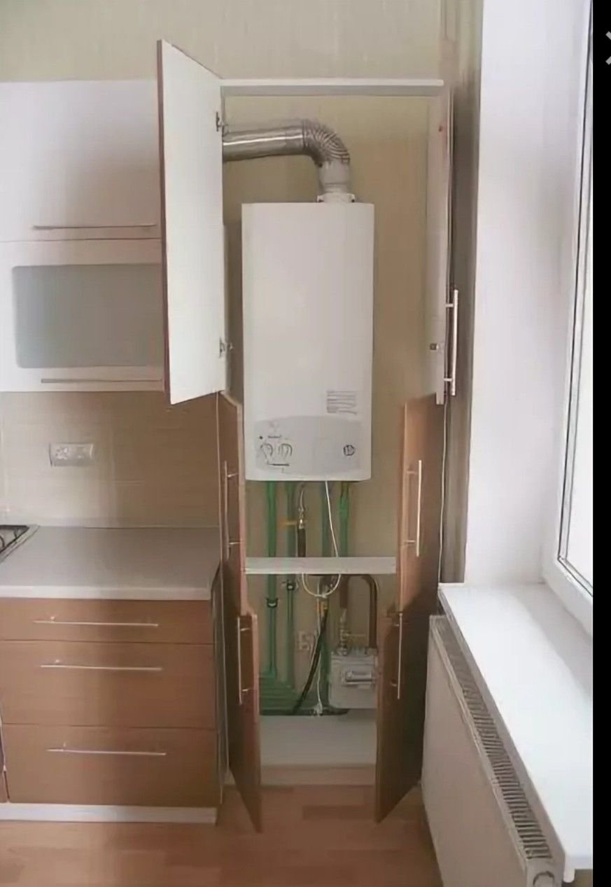 Шкаф для настенного газового котла