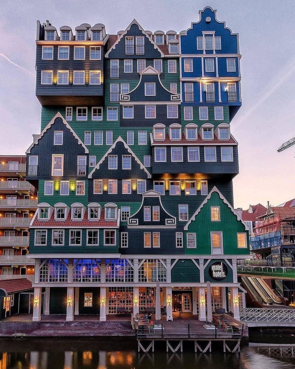 Отель Заандам. Амстердам. Нидерланды