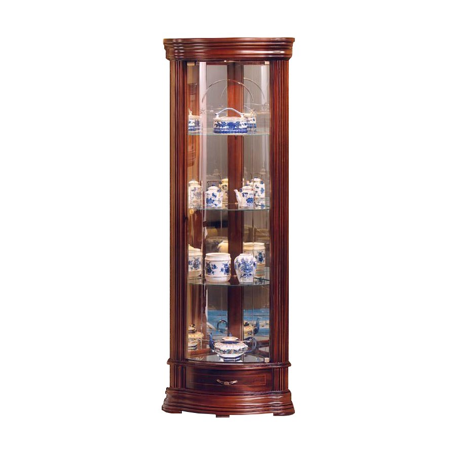 Витрина угловая 1750х400