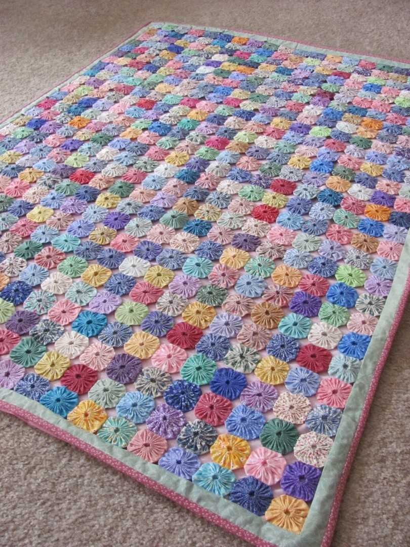 Коврик из лоскутков