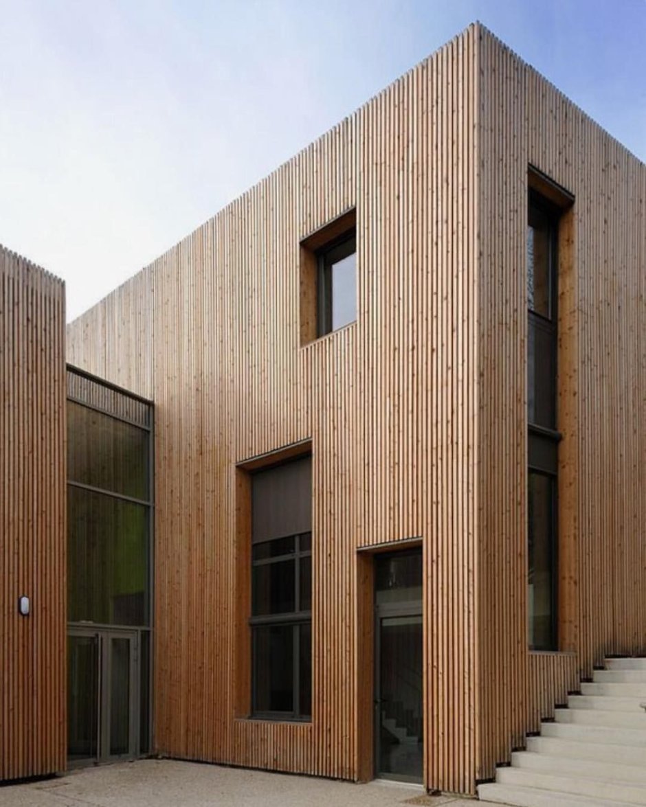 Architecture Design facade Timber cladding