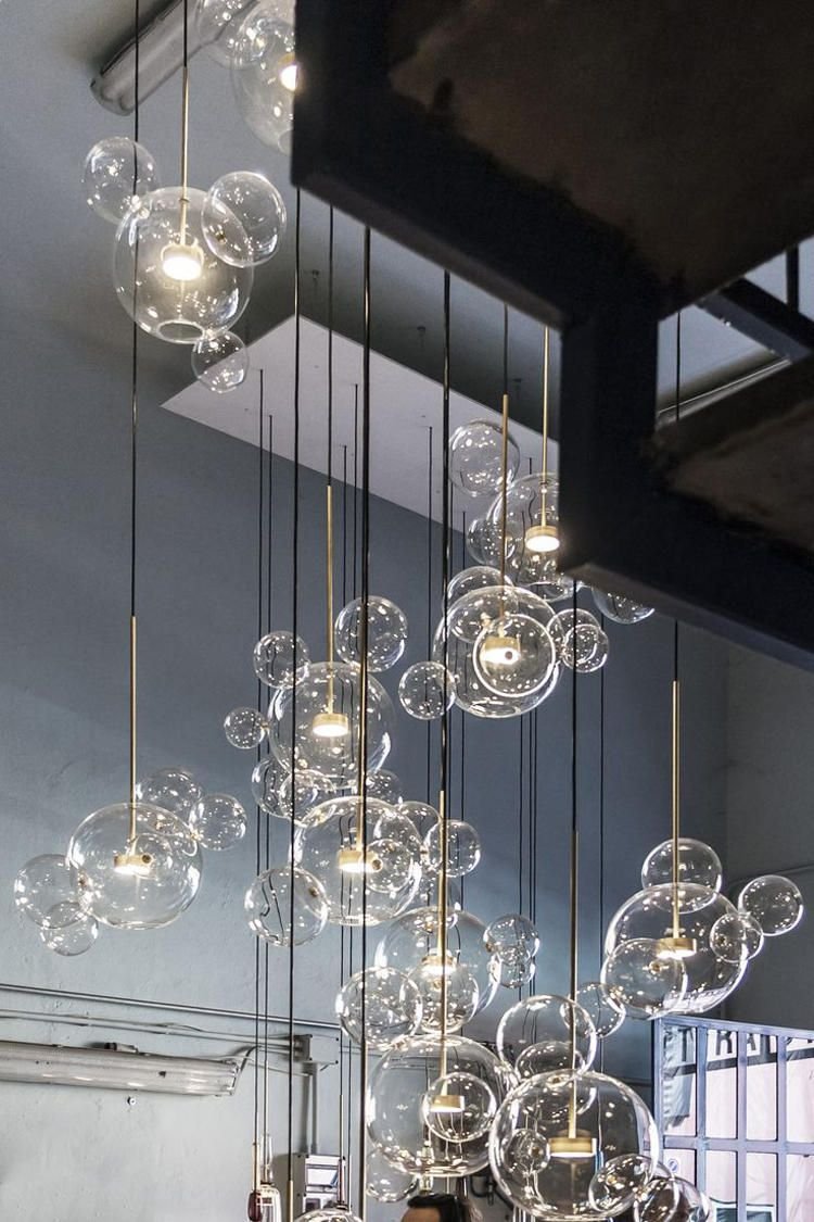 Bolle BLS 14l Chandelier Light Pendant Modern by Giopato Coombes