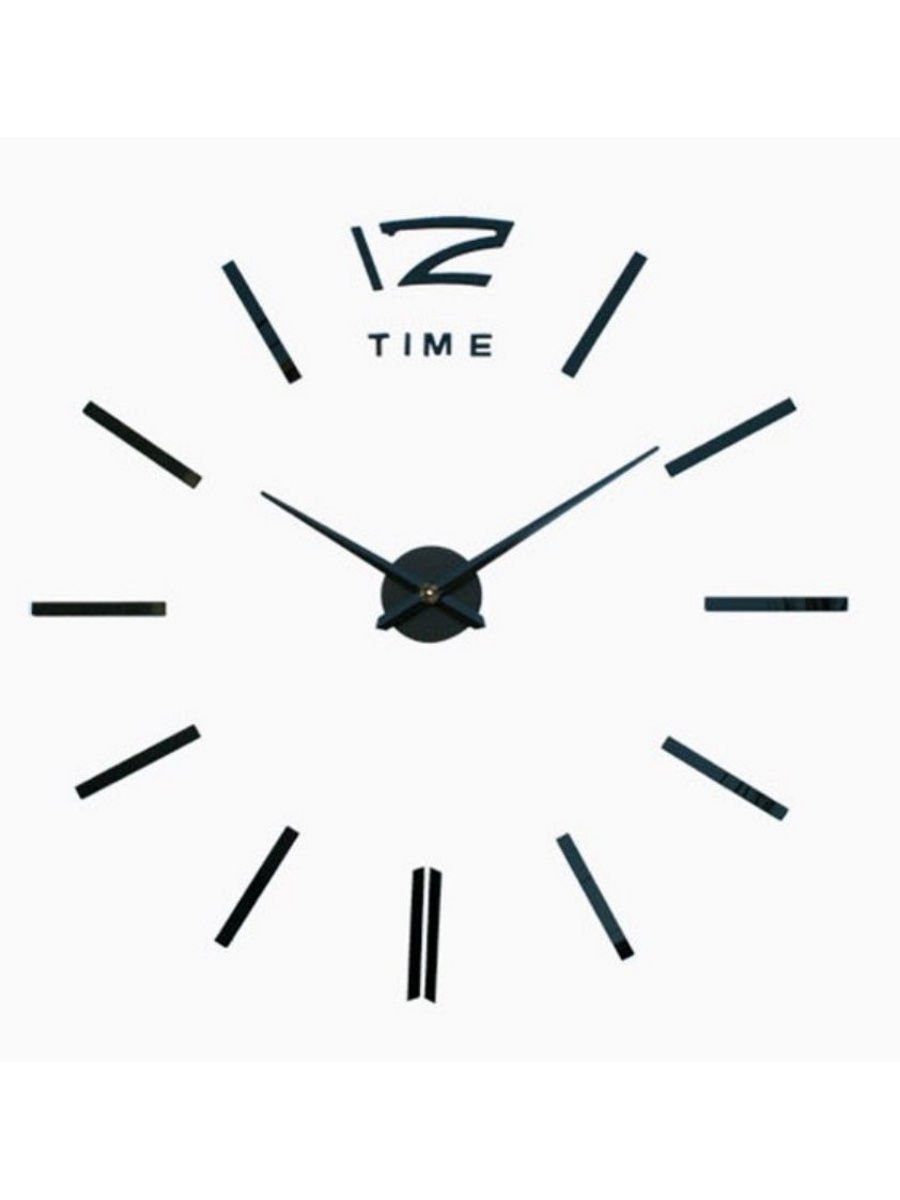 3д часы настенные time