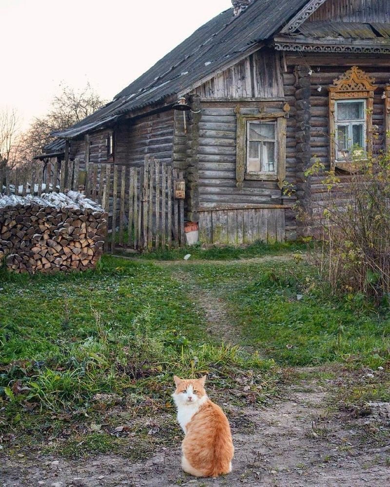 Деревенский дом