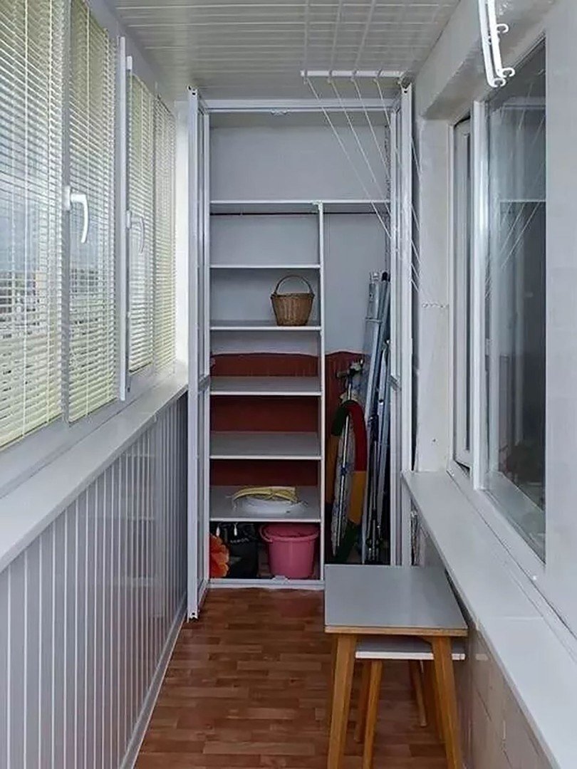 Шкафы для балкона и лоджии