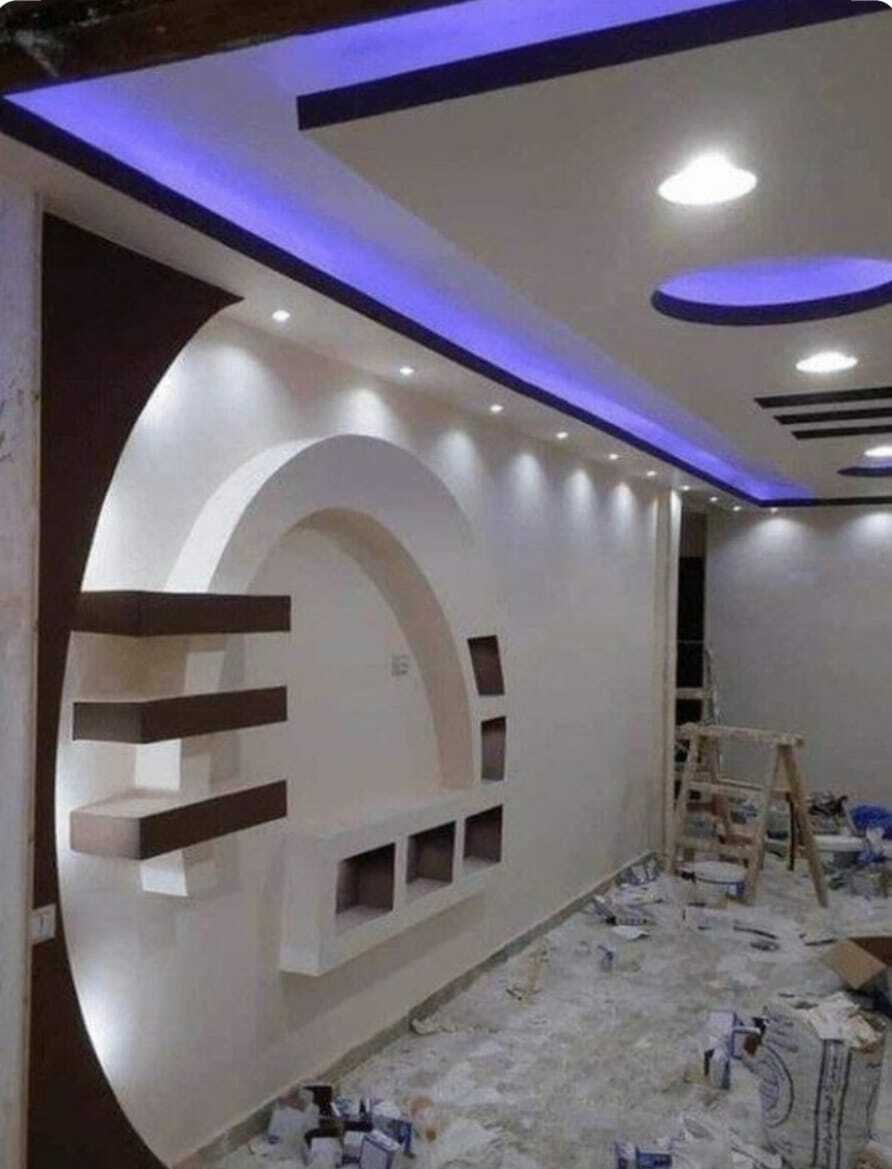 Необычные потолки из гипсокартона