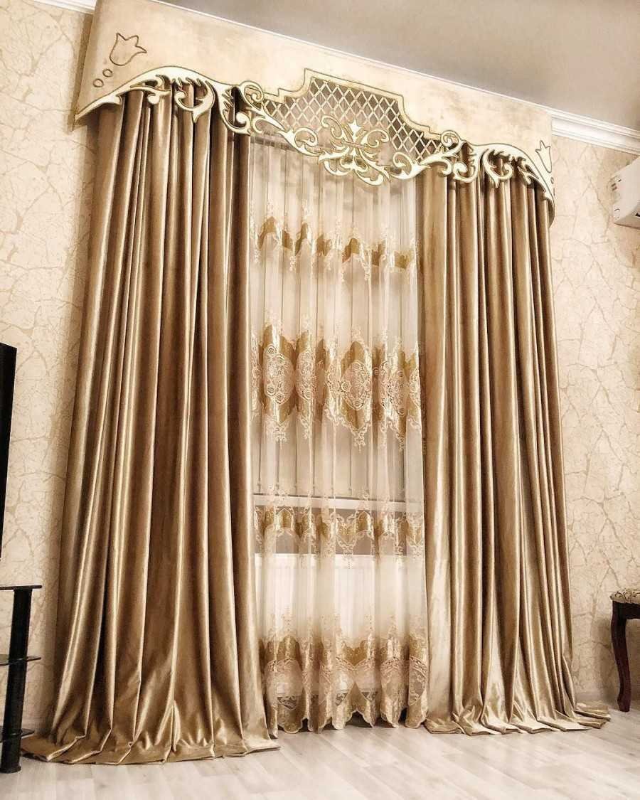 Красивые шторы для зала