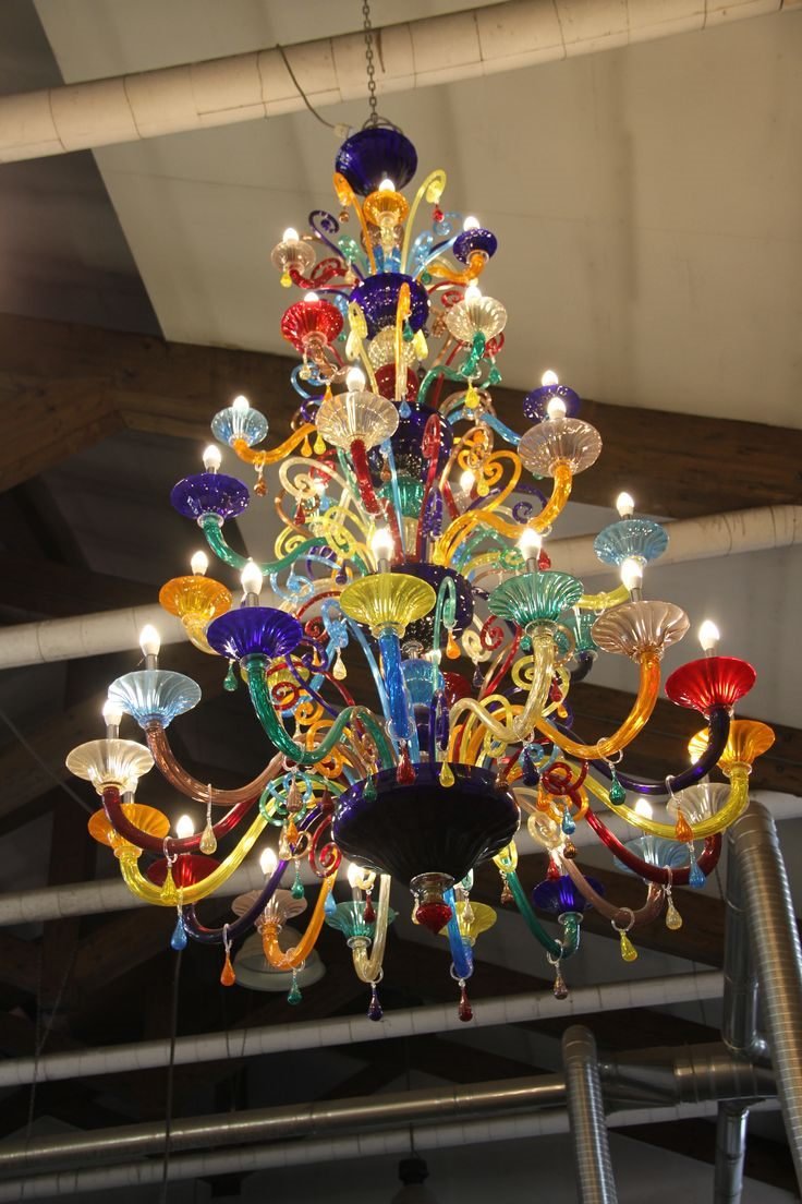 Murano Glass Chandelier