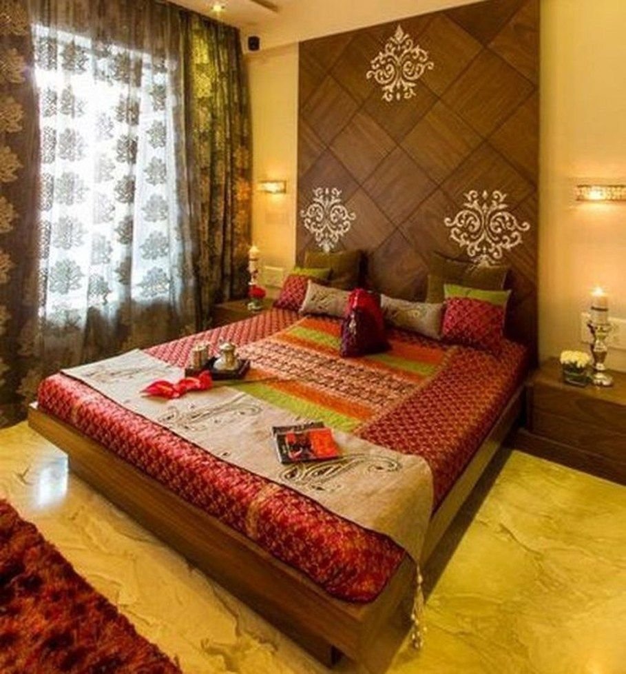 Уютные спальни в индийском стиле