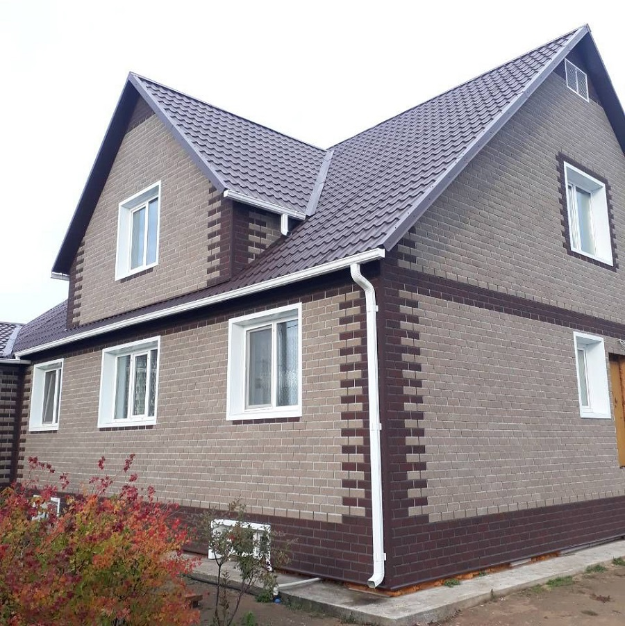Плитка фасадная Hauberk античный кирпич