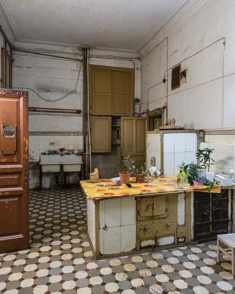 Кухня в старой квартире