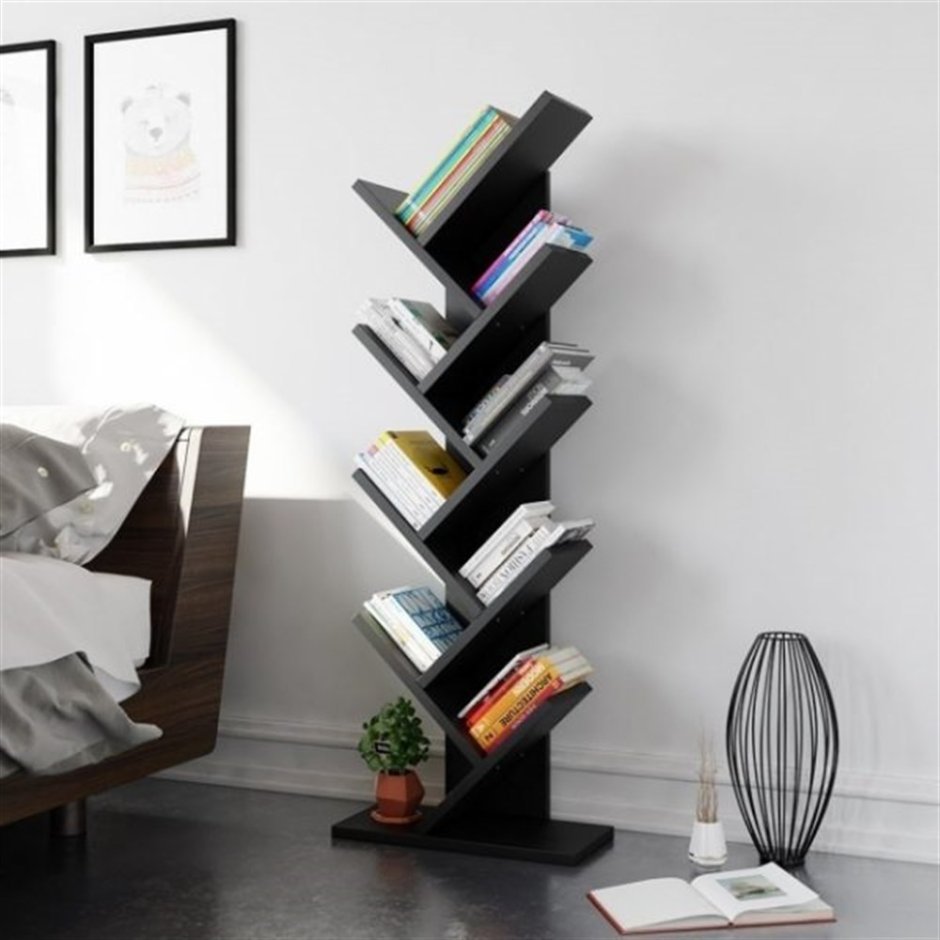 Модные книжные полки